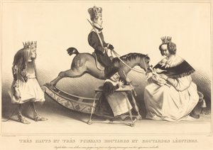Bardzo wysokie i bardzo mocne legalne musztardy i musztardy autorstwa Honoré Daumier
