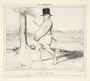 Naruszenie zaufania. Nędzny!! okradnij prawnika z więzienia, który pływa pod ochroną praw naturalnych i społecznych! autorstwa Honoré Daumier