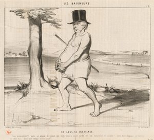 Naruszenie zaufania autorstwa Honoré Daumier