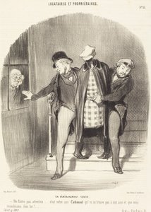 Ruch z ukrycia autorstwa Honoré Daumier