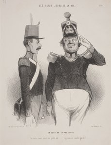 Dzień wspaniałej sukni autorstwa Honoré Daumier