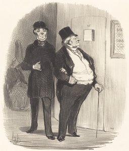 Dzień reprezentacji korzyści... autorstwa Honoré Daumier
