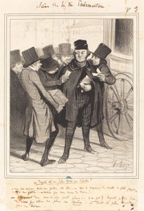 Przyjemna wycieczka do Paryża autorstwa Honoré Daumier
