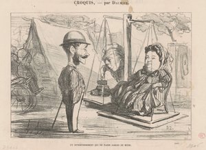 Rozrywka, która… modna autorstwa Honoré Daumier