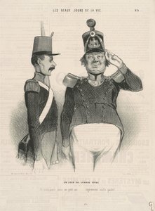 Wspaniały dzień autorstwa Honoré Daumier