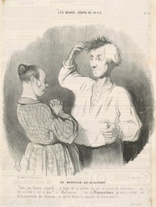 Dżentelmen, który jest coraz młodszy autorstwa Honoré Daumier