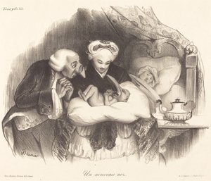 Nowy nos autorstwa Honoré Daumier