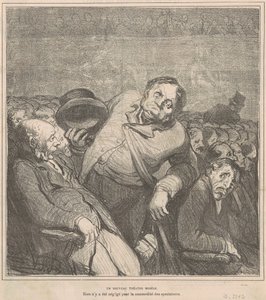 Nowy model teatru autorstwa Honoré Daumier