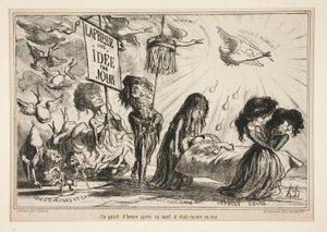 Ćwierć autorstwa Honoré Daumier