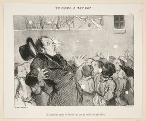 Przełożony zobowiązuje autorstwa Honoré Daumier