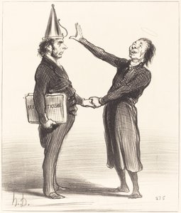 Sojusz autorstwa Honoré Daumier