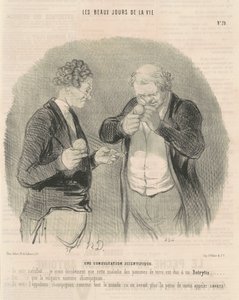 Konsultacja naukowa autorstwa Honoré Daumier