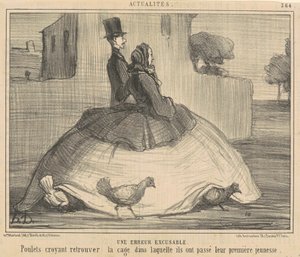 Wybaczalny błąd autorstwa Honoré Daumier