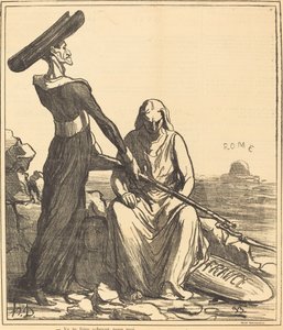 Dokończę dla mnie autorstwa Honoré Daumier