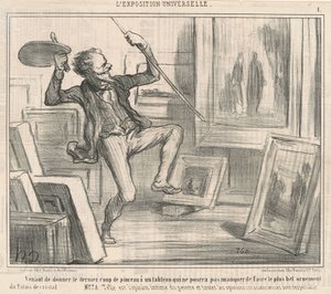 Po ostatnim pociągnięciu pędzla... autorstwa Honoré Daumier