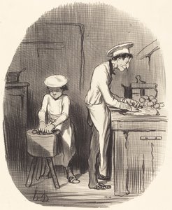 Widzisz dzieciaku, mylisz się... autorstwa Honoré Daumier