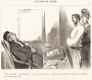Byłeś głodny... to nie powód... autorstwa Honoré Daumier
