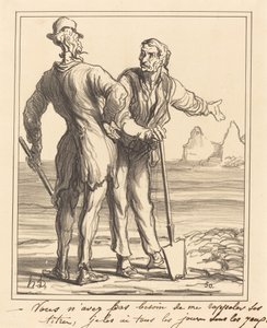 Nie musisz mi przypominać o jego tytułach... autorstwa Honoré Daumier