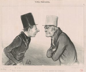 Rozumujesz jak laska! autorstwa Honoré Daumier
