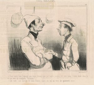 Znasz gąbkę, którą powiedziałeś... autorstwa Honoré Daumier