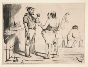 Widzisz, burżuazji, jesteś dokładnie w autorstwa Honoré Daumier