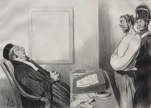 Byłeś głodny... to nie powód... autorstwa Honoré Daumier