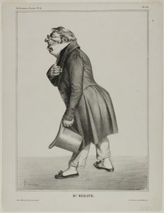 Auguste-Hilarion, hrabia de Kératry autorstwa Honoré Victorin Daumier