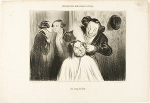 "Fire!", płyta 35 z Types Parisiens autorstwa Honoré Victorin Daumier