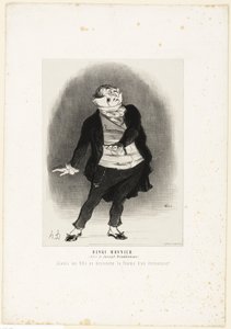 Henri Monnier. (w roli Josepha Prudhomme