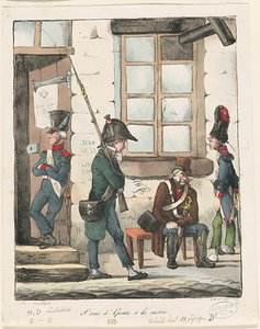 "Pilnuję ratusza" autorstwa Honoré Victorin Daumier