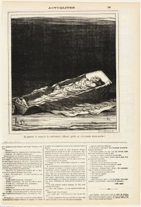 Tymczasem oni wciąż twierdzą, że nigdy nie była lepsza, płyta 183 z Actualités autorstwa Honoré Victorin Daumier
