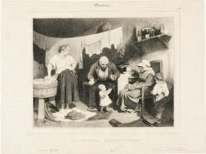 Dobra babcia, płyta 55 autorstwa Honoré Victorin Daumier