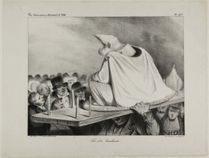 The Loose Head, płyta 427 autorstwa Honoré Victorin Daumier