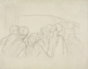 Widzowie autorstwa Honoré Victorin Daumier