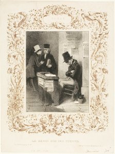 Poczekalnia autorstwa Honoré Victorin Daumier