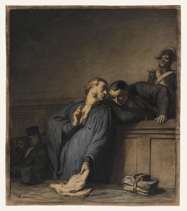 Sprawa kryminalna autorstwa Honoré Daumier