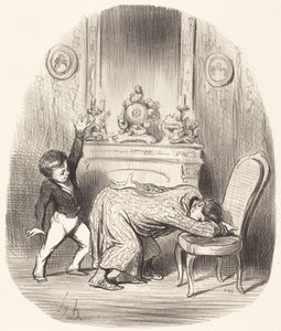 Na wzór Henryka IV autorstwa Honoré Daumier