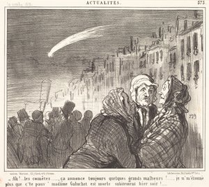 Ach!... komety... autorstwa Honoré Daumier