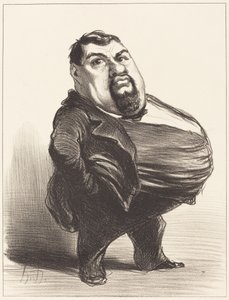 Antony Thouret autorstwa Honoré Daumier
