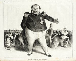 Doprawdy! To całkiem wytworny bal! autorstwa Honoré Daumier