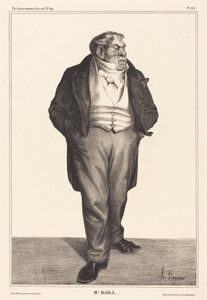 Baillot autorstwa Honoré Daumier
