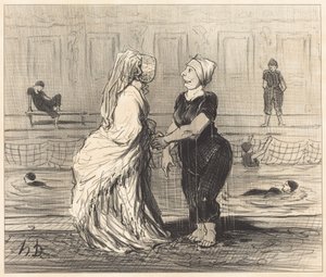 Droga baronowo, gratuluję pani... autorstwa Honoré Daumier