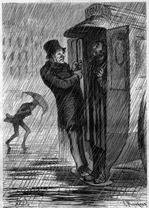 Kompletny!!! Karykatura Honore Daumiera (1808-1879). Grawer w „”Le Monde Illustré””n°271 z dnia 21 czerwca 1862 r. autorstwa Honoré Daumier