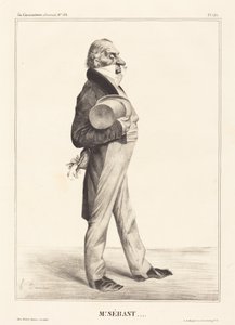 Hrabia Horace Sébastiani autorstwa Honoré Daumier