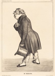 Hrabia de Kératry autorstwa Honoré Daumier