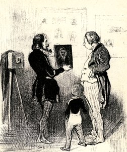 Dagerotypia autorstwa Honore Daumier