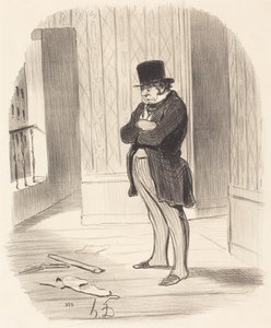 Przeprowadził się!... autorstwa Honoré Daumier