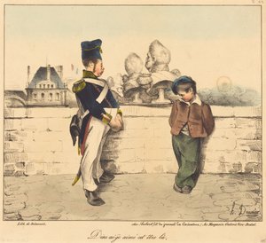 Boże, czy kochałem tę istotę autorstwa Honoré Daumier