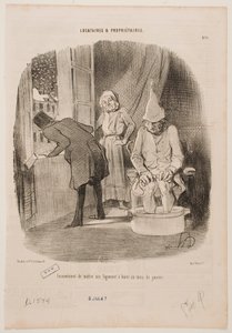 Wada wystawienia mieszkania na wynajem w styczniu autorstwa Honoré Daumier