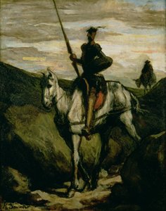 Don Kichot autorstwa Honoré Daumier